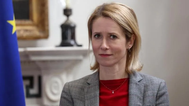 Kaja Kallas Warns of 'Serious Strains' in EU–US Ties Under Trump