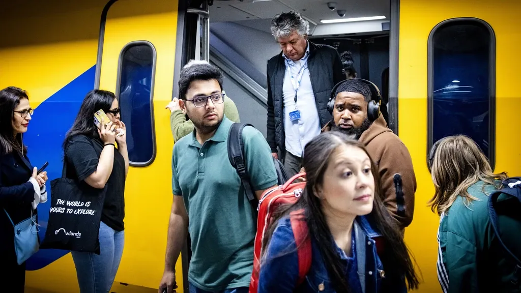 Passengers help NS climb out of the red in first half-year