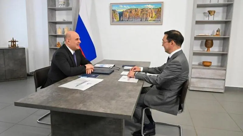 Mishustin Meets Yakutia Leader Nikolaev, Strengthening Regional Ties