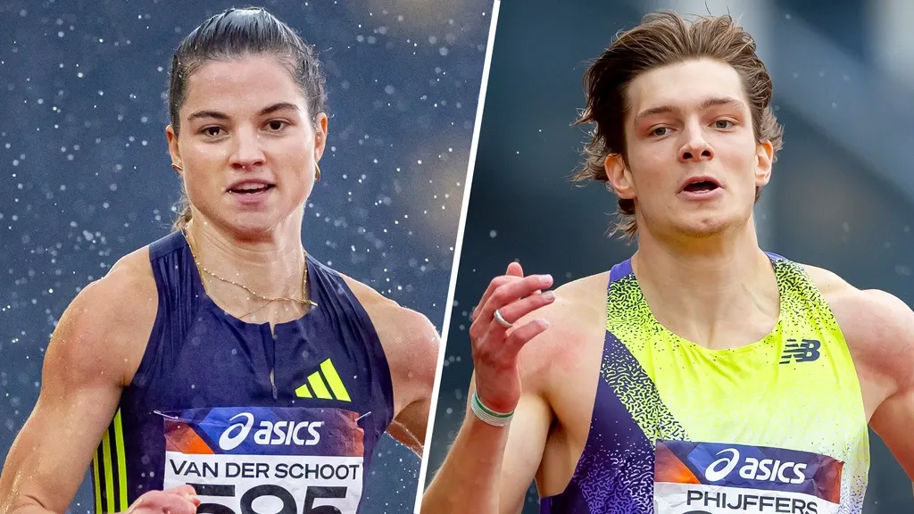 Phijffers and Van der Schoot Unfazed by Rain to Defend Their Dutch 400m Crowns